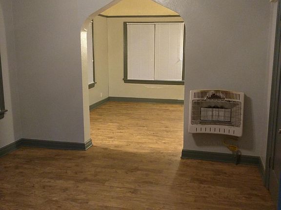 Looking back to the front entry living area