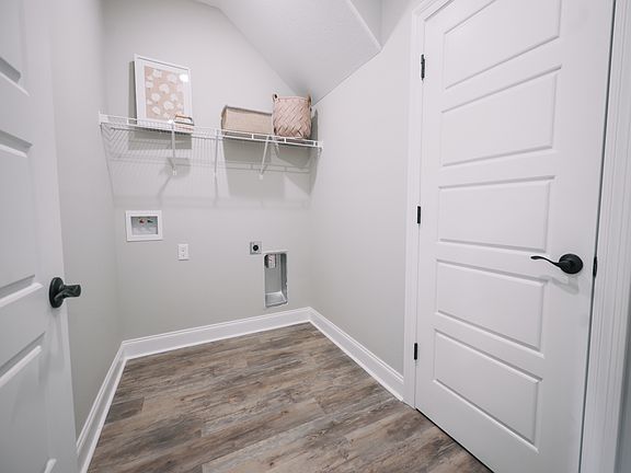 Utility room in the Coral floorplan at a Meritage Homes community in Gulfport, MS.