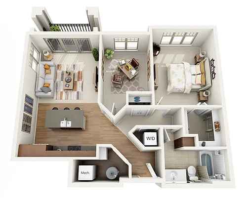 Floor plan 1F