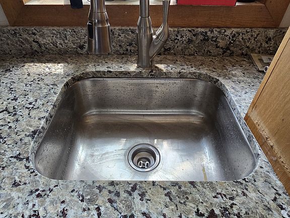 Kitchen Sink with Granite Counter Top