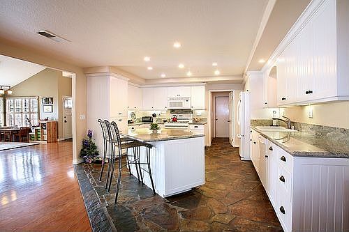Kitchen is Large & Open!