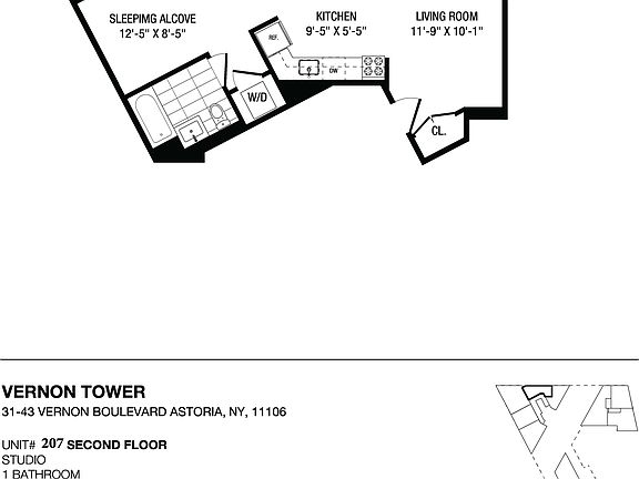 2nd image of 3143 Vernon Blvd #207