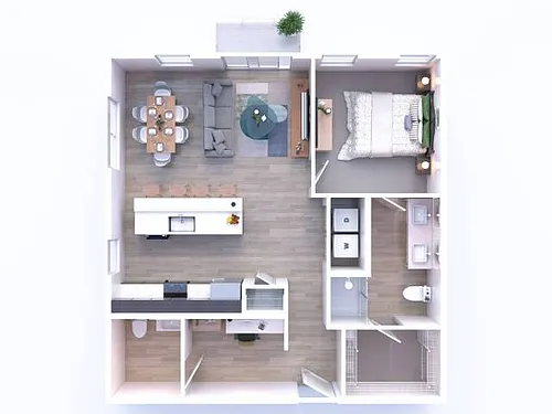 Floor plan A8A - II