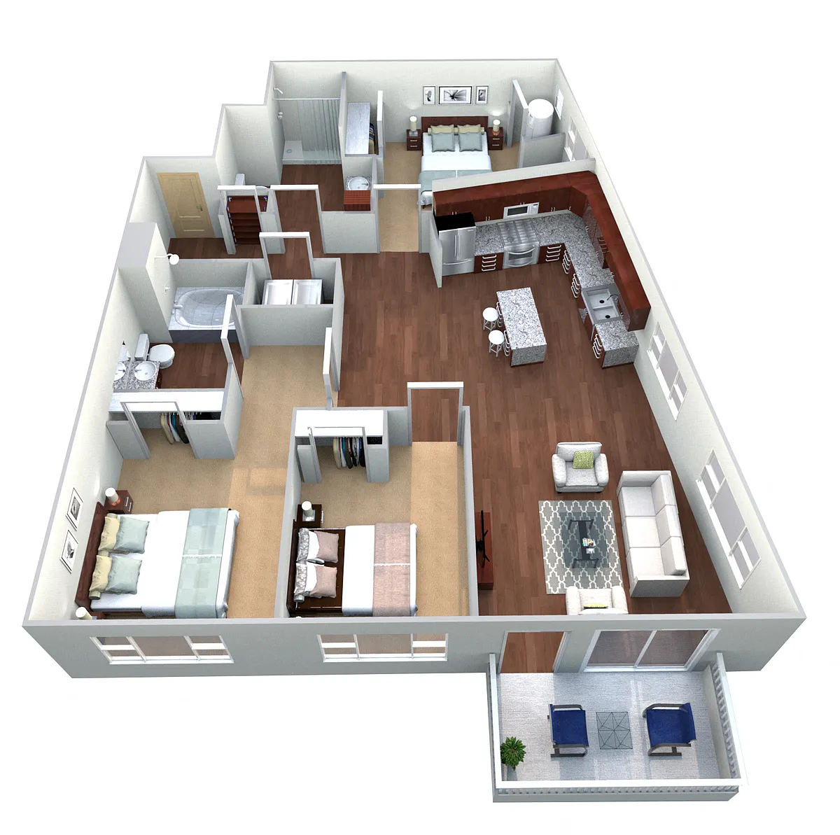 Floor plan Aurora Borealis