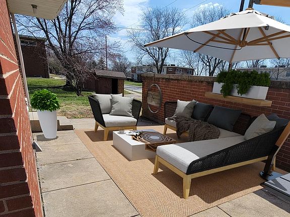 Patio - ONLY AVAILABLE ON END UNITS