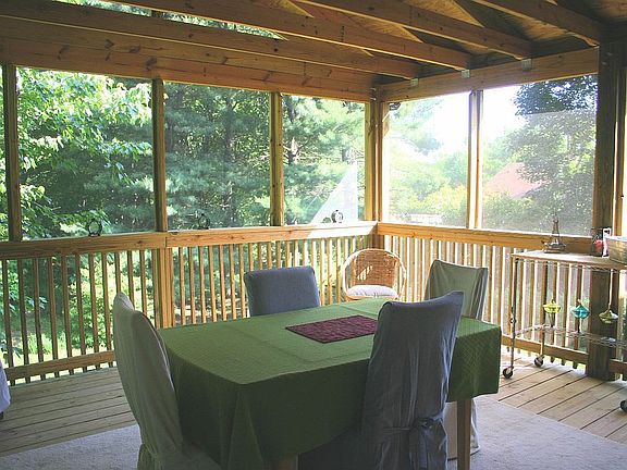 Screened in Deck
