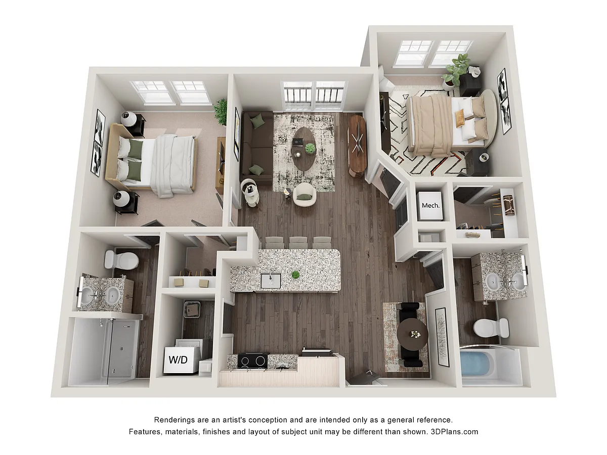 Floor plan The Poe