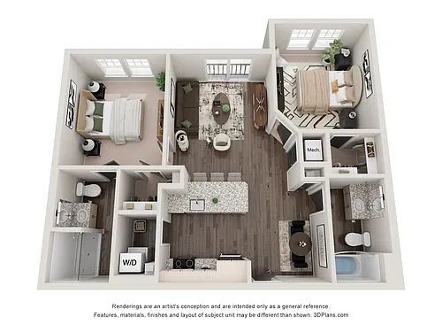 Floor plan The Poe