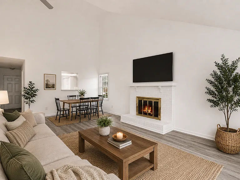 Note: photos are staged _ furniture not included.