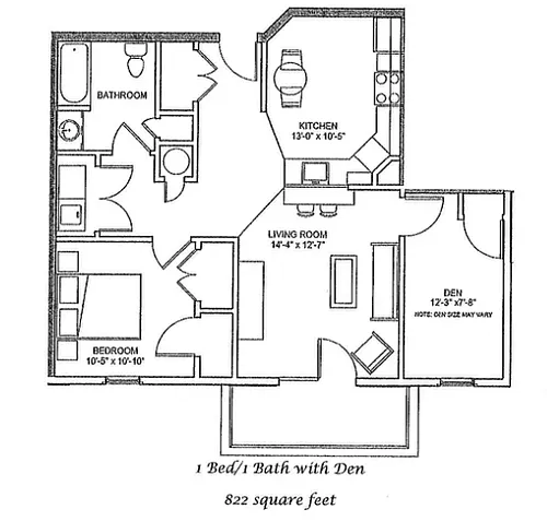 Floor plan The Merit