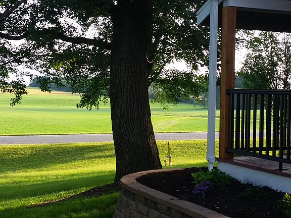 South view off porch