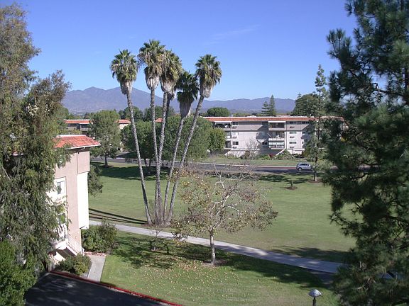 Mountains and golf course