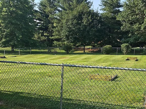 Fenced yard 