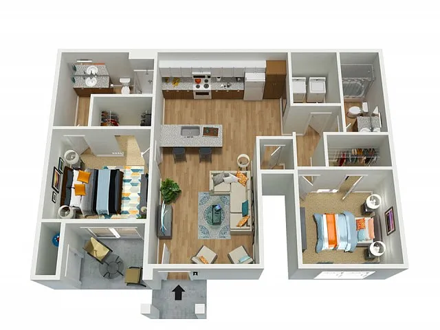 Floor plan AU-3