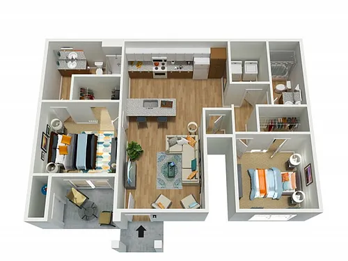 Floor plan AU-3
