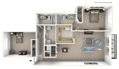 Floor plan Lupine