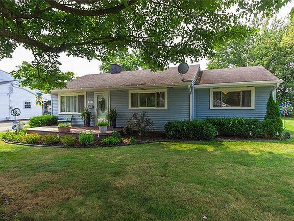 Table top lot with exceptional landscaping.