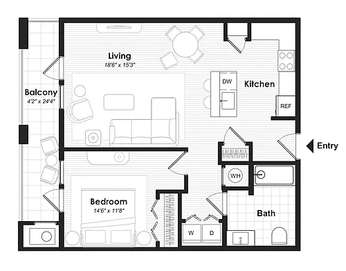 Floor plan A03