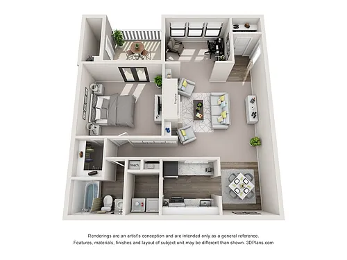 Floor plan The Fairfield - Renovated