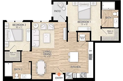 Floor plan Plan 66