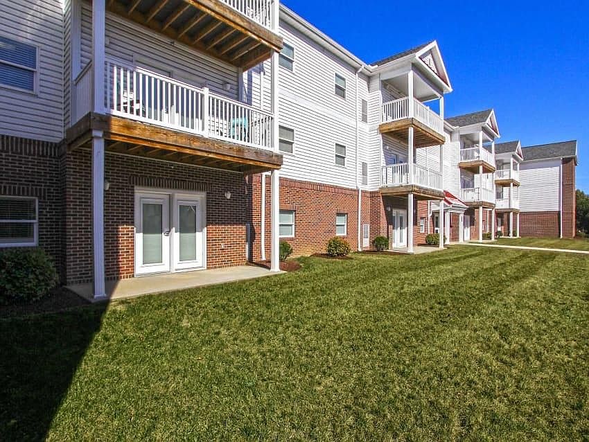 Private balconies for each unit