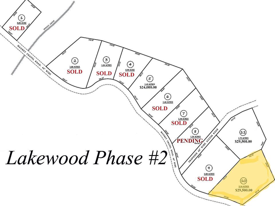 2nd image of P 2 Mauney Chapel Rd Lot 10