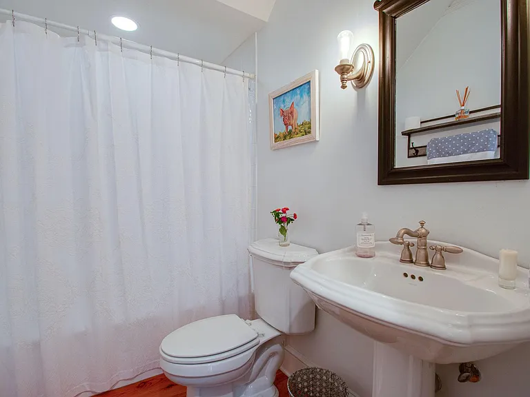 Full downstairs bath