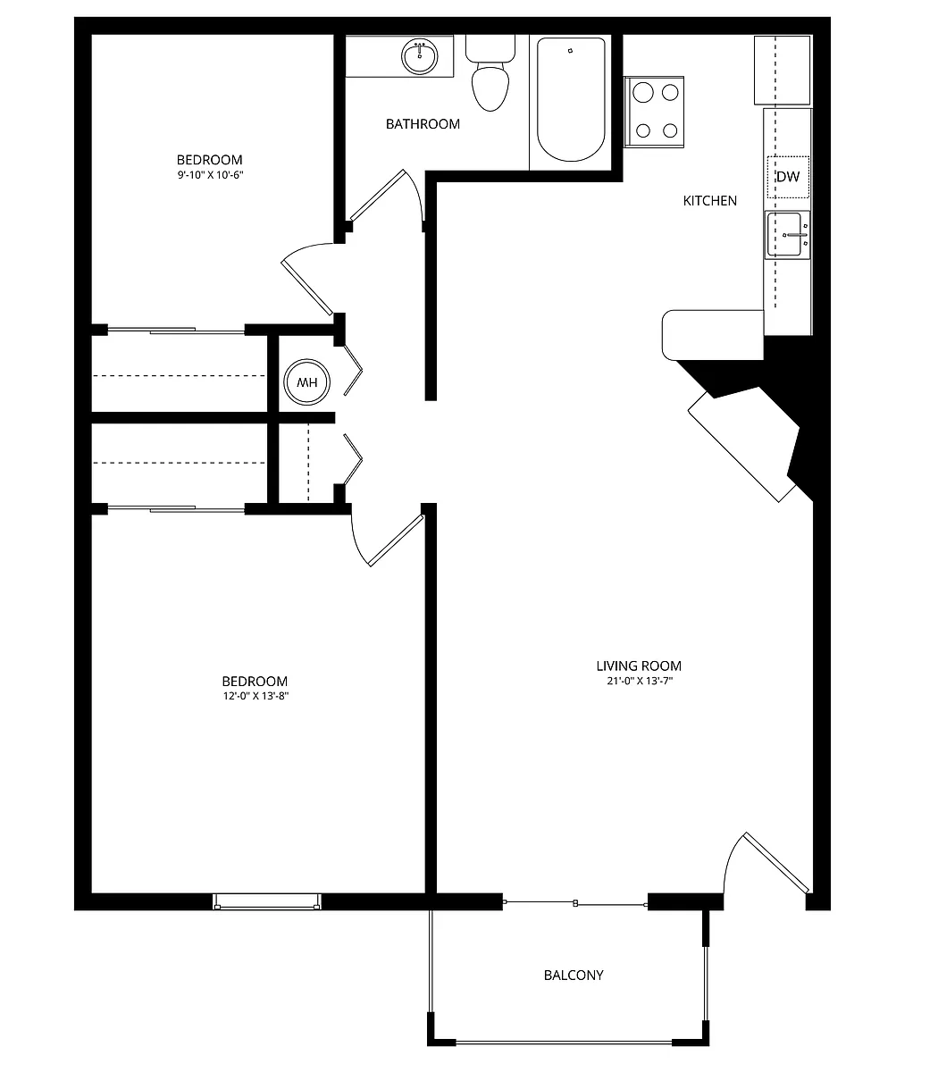 Floor plan B1