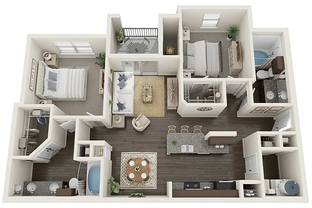 Floor plan B2
