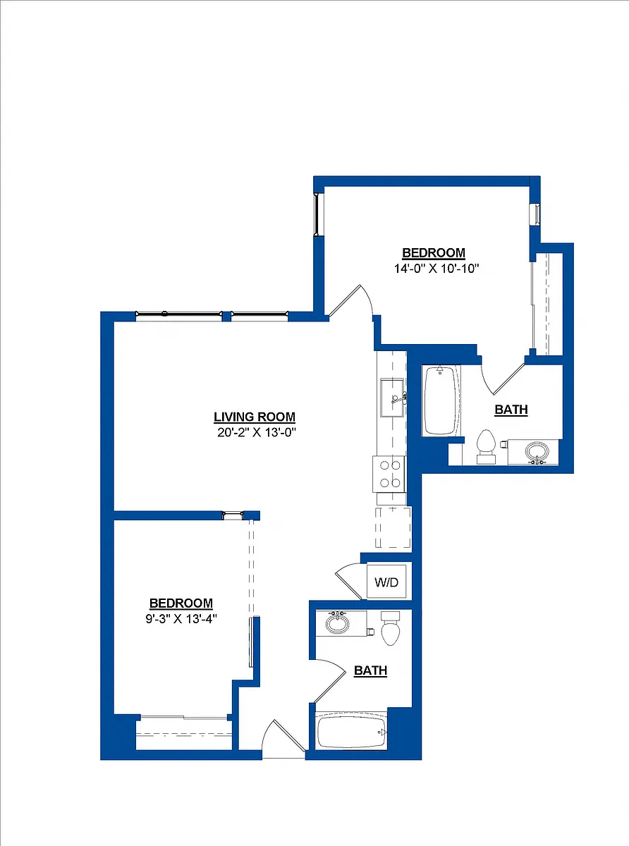 Floor plan B3
