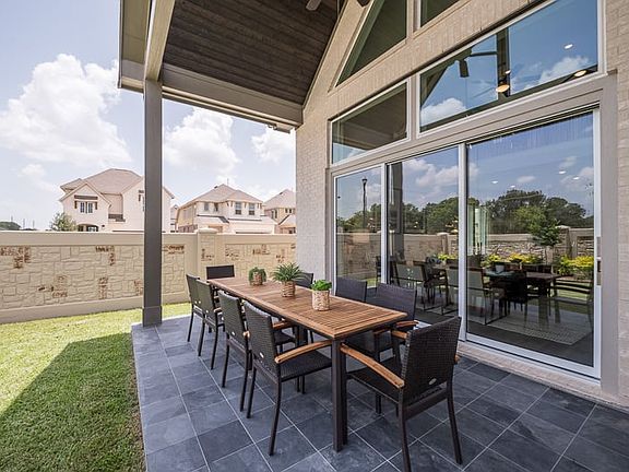 Representative Only Tanager Plan Covered Outdoor Living