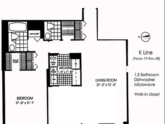 2nd image of 145 W 67th St APT 29K