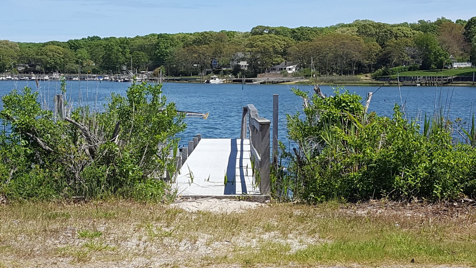  Dock directly across street from house