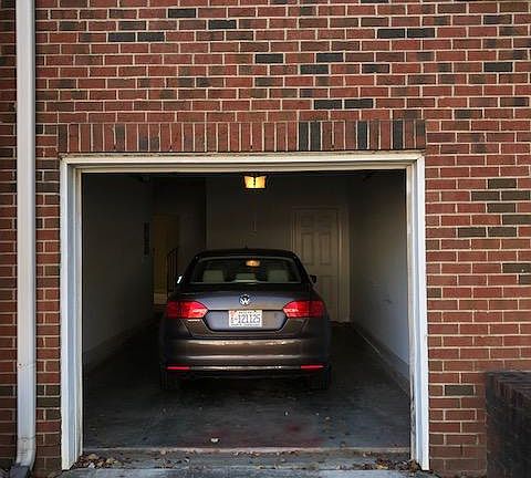 Garage and driveway parking