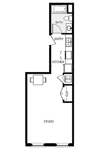 Floor plan Studio C