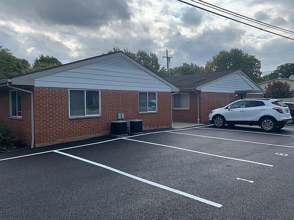 Numbered parking spots