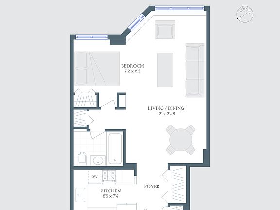 2nd image of 80 Park Ave APT 9L