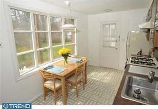 Kitchen w/ lovely yard view