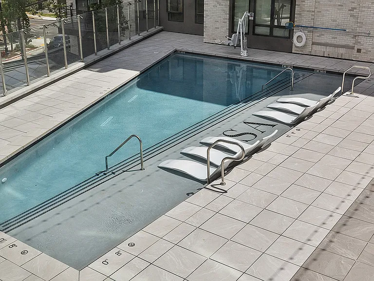 Top Down Resort-Style Pool Deck