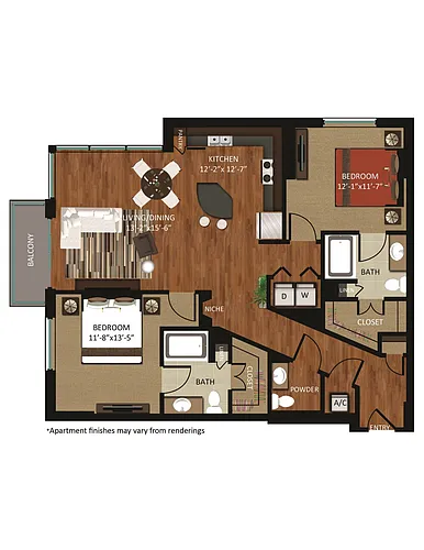Floor plan B7-R
