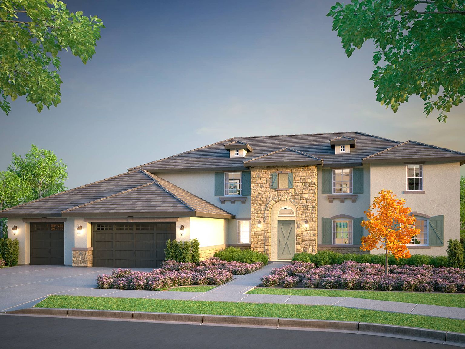 Sterling Residence 4 Plan, Sterling Residences at Belcourt Seven Oaks