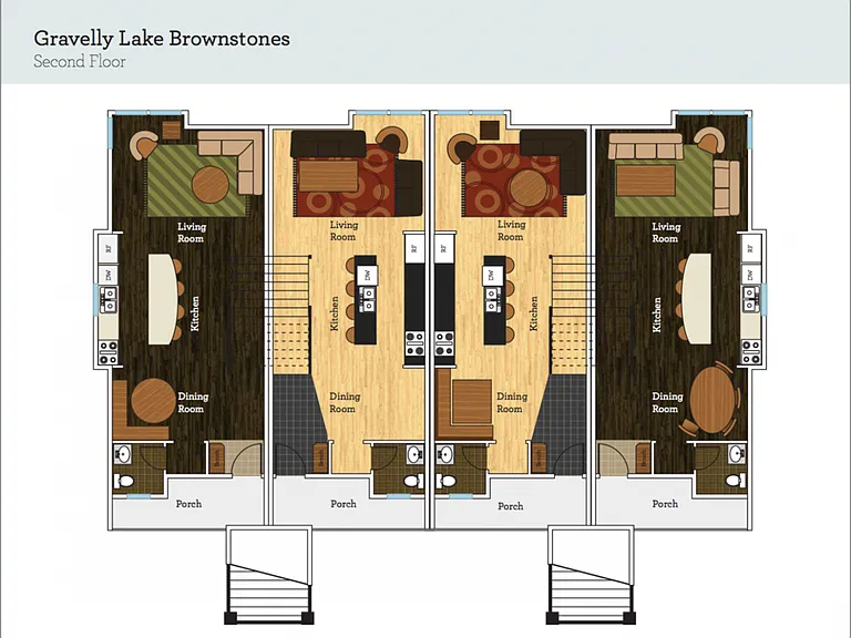 Gravelly Lake Brownstones — Photo 33