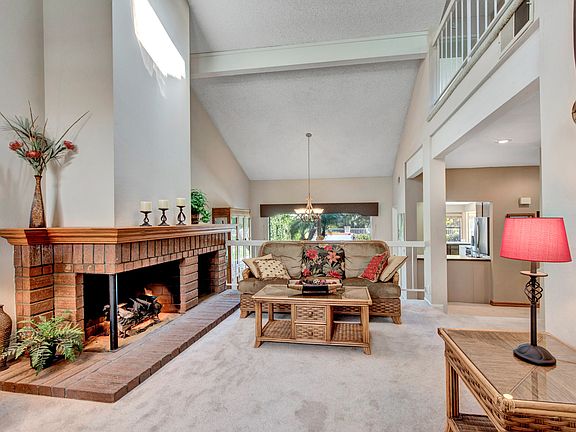 Living Room & Fireplace