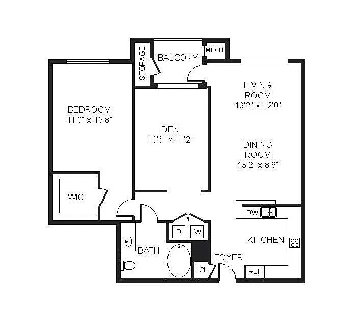 Floor plan B1