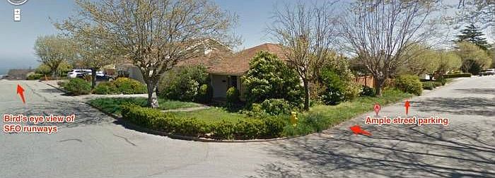 Front angle of house