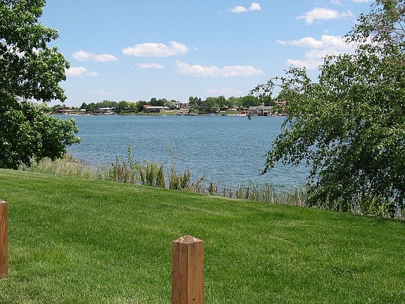 Private waterski Lake across the street