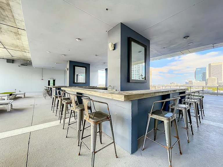 Outside lounge