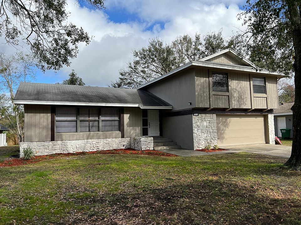 mature trees in yard