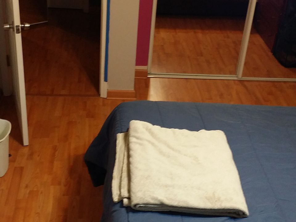 Master bedroom, mirror closet