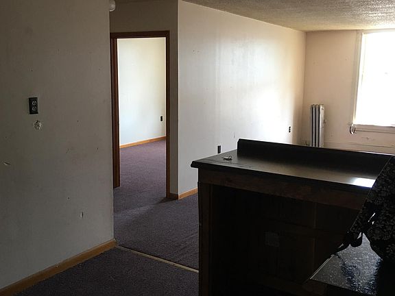 Looking from kitchen into living